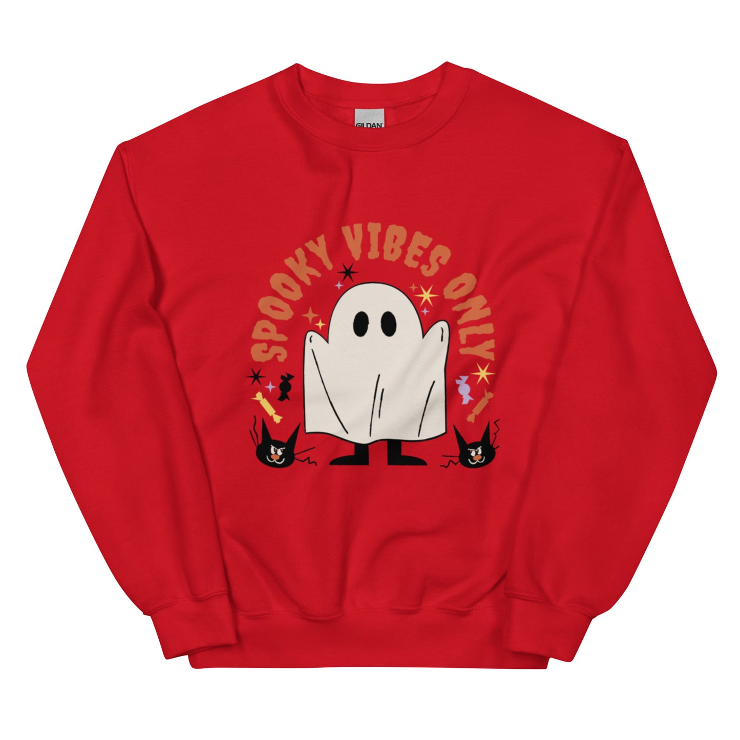 Unisex Sweatshirt Spooky Vibes Only